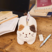 ふくふくにゃんこ  ぬいぐるみペンポーチ(ミケランジェロ・チャチャ丸)