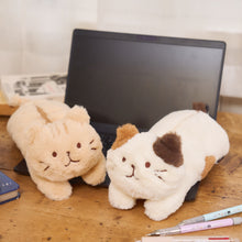 ふくふくにゃんこ  ぬいぐるみペンポーチ(ミケランジェロ・チャチャ丸)