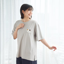 ふくふくにゃんこ とろみ冷感Tシャツ