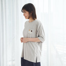 ふくふくにゃんこ とろみ冷感Tシャツ