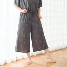 アニマル涼感七分丈パンツL~LL