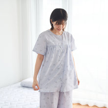 ふくふくにゃんこ  シーチング半袖パジャマ