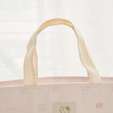 ふくふくにゃんこ おかおドットランチバッグ