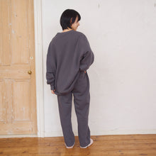 ふくふくにゃんこ プリントスウェットストレートパンツ