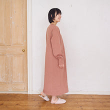 ふくふくにゃんこ プリントスウェットワンピース