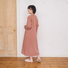 ふくふくにゃんこ プリントスウェットワンピース