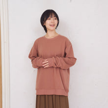 ふくふくにゃんこ プリントスウェットトレーナー