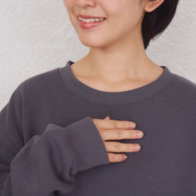 ふくふくにゃんこ プリントスウェットトレーナー