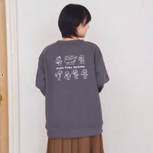 ふくふくにゃんこ プリントスウェットトレーナー