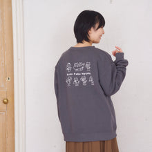 ふくふくにゃんこ プリントスウェットトレーナー