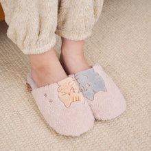 ふくふくにゃんこ もこもこくっつきスリッパ