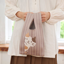 ふくふくにゃんこ ニットバッグ