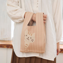 ふくふくにゃんこ ニットバッグ