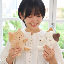 ふくふくにゃんこ  POSEIES(ポージーズ)  自由にポーズが楽しめる癒し系ぬいぐるみマスコット