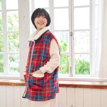 フランネルあったかベスト