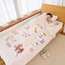 ふくふくにゃんこ あったか足ポカ毛布