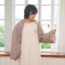 ふくふくにゃんこ 中綿キルト3WAY ブランケット ケープ