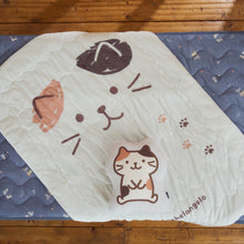 ふくふくにゃんこ ひんやりもっちりクッション
