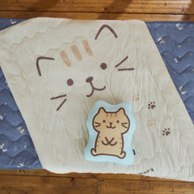 ふくふくにゃんこ ひんやりもっちりクッション