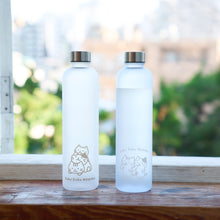 ふくふくにゃんこ くすみカラー ウォーター ボトル 1000ml