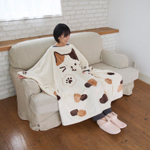 ふくふくにゃんこ 着るにゃんケット 着る毛布 ブランケット 【2026_秋冬】