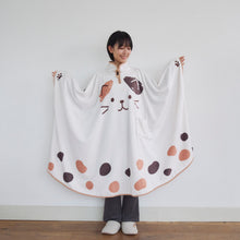 ふくふくにゃんこ 着るにゃんネックケット 着る毛布 ブランケット 【2026_秋冬】
