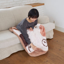 ふくふくにゃんこ ミケのぱっくんケット 着る毛布 【2026_秋冬】