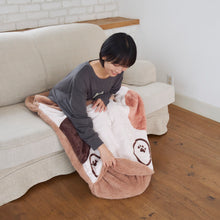 ふくふくにゃんこ ミケのぱっくんケット 着る毛布 【2026_秋冬】