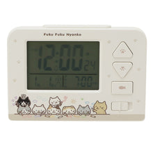 ふくふくにゃんこ 電波クロック