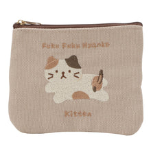 ふくふくにゃんこ KITTEN刺繍ティッシュポーチ