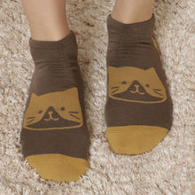 ふくふくにゃんこ シンプルスニーカーソックス