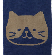 ふくふくにゃんこ シンプルクルーソックス