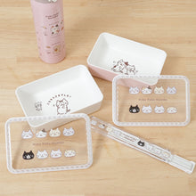 ふくふくにゃんこ フェイス1段ランチボックス