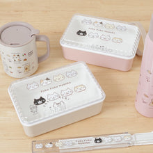 ふくふくにゃんこ フェイス1段ランチボックス