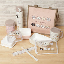 ふくふくにゃんこ フェイス2段ランチボックス