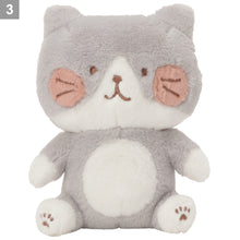 ふくふくにゃんこ ほっぺおすわりマスコット(ミケ・チャチャ・ハッチ)