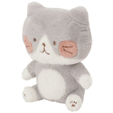 ふくふくにゃんこ ほっぺおすわりマスコット(ミケ・チャチャ・ハッチ)