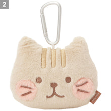 ふくふくにゃんこ ほっぺフェイスポーチ(ミケ・チャチャ・ハッチ)