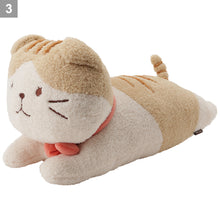 ふくふくにゃんこ ぽわぽわねそべりクッション