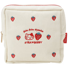 ふくふくにゃんこ いちごボックスポーチ
