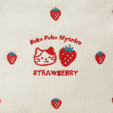 ふくふくにゃんこ いちごティッシュポーチ