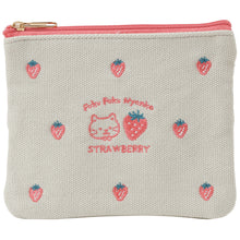 ふくふくにゃんこ いちごティッシュポーチ