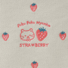 ふくふくにゃんこ いちごティッシュポーチ