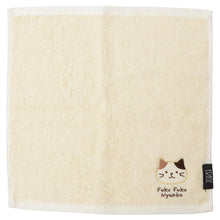 ふくふくにゃんこ 抗菌防臭ハンドタオル