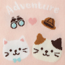 ふくふくにゃんこ サファリスニーカーソックス