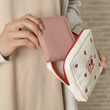 ふくふくにゃんこ いちごボックスポーチ