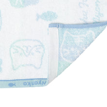 ふくふくにゃんこ フェイス無撚糸バスタオル