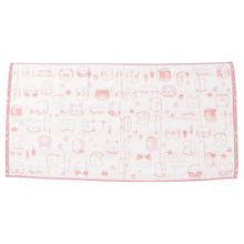 ふくふくにゃんこ フェイス無撚糸バスタオル