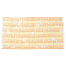 ふくふくにゃんこ フェイス無撚糸バスタオル