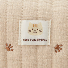 ふくふくにゃんこ コットンスクエアポーチ